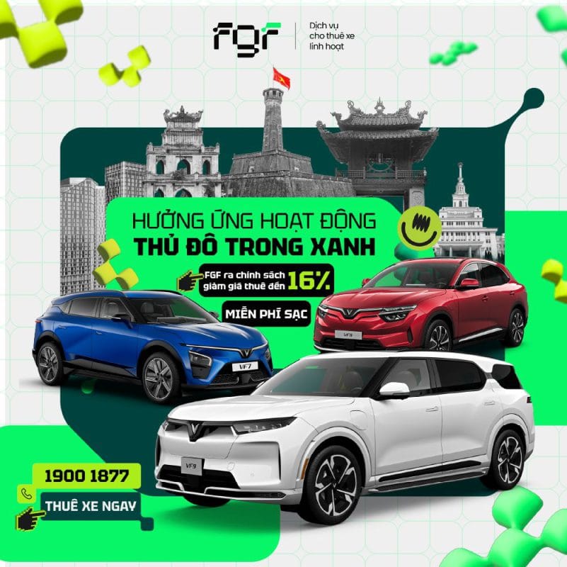 FGF – Hưởng ứng hoạt động Thủ đô trong xanh
